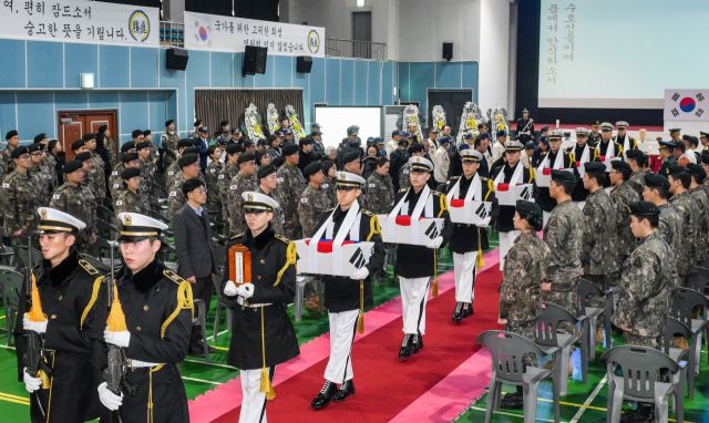 육군 5군단, 2025년 6·25 전사자 발굴 유해 합동영결식 [포토뉴스]