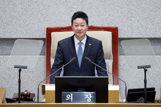 김진경 경기도의회 의장. 경기도의회 제공.