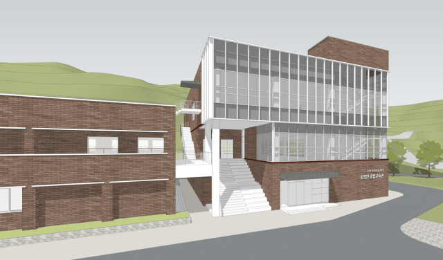 포천시 농업인 종합교육관 조감도. 포천도시공사 제공