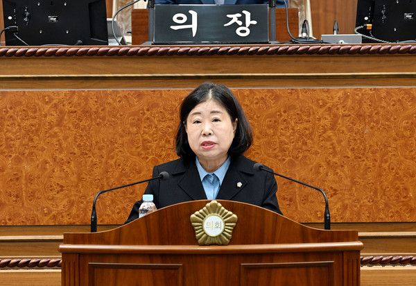 이계옥 의정부시의원. 의정부시의회 제공