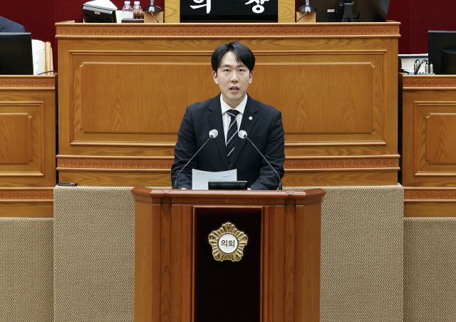 곽동윤 안양시의원 군경소방 체육시설 이용료 감면 제도화. 안양시의회 제공