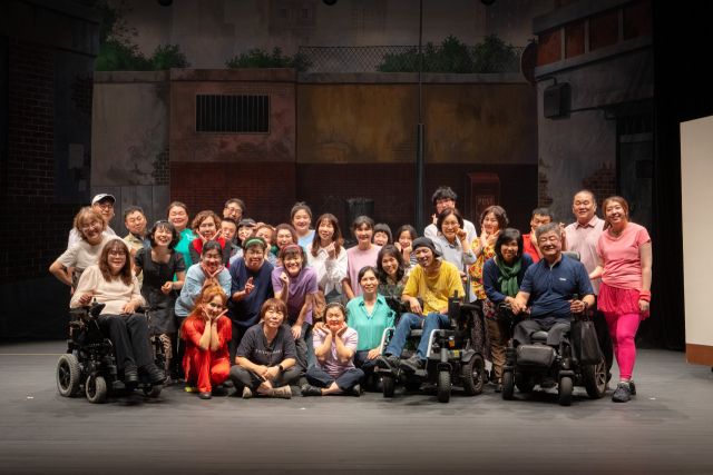 제14회 정기공연 ‘나의 살던 고향은’ 공연을 마친 녹두 회원들. 오산IL센터 제공