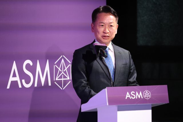 고영인 경제부지사가 8일 화성 동탄에서 열린 혁신제조센터 준공식에서 발언하고 있다. 경기도 제공