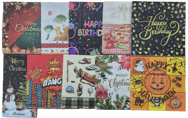 장식용 냅킨. 서울시 제공