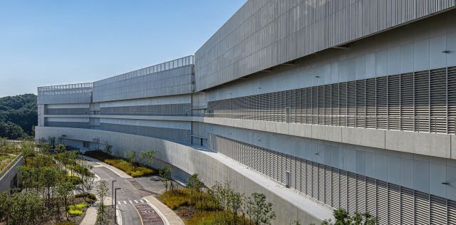 네이버 데이터센터각 세종의 서버관(북관). 네이버