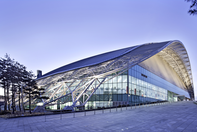 고양특례시 일산서구 대화동에 위치한 고양체육관 전경. 고양도시관리공사 제공