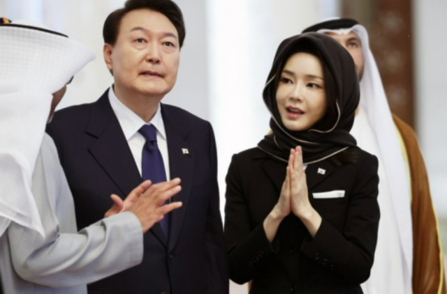 윤석열 대통령, 김건희 여사 부부. 연합뉴스