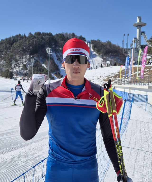 제106회 동계체육대회 크로스컨트리서 2관왕을 달성한 변지영(경기도청). 임창만기자