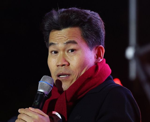 한국사 강사 전한길. 연합뉴스