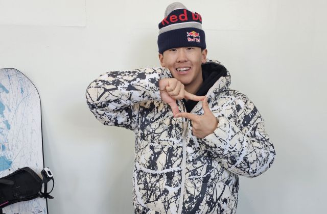 제106회 전국동계체육대회 스노보드 남고부 하프파이프 金 이채운.임창만기자