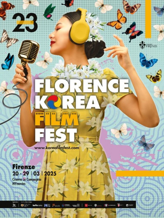 제23회 피렌체 한국영화제 공식 포스터. ㈜위밋커뮤니케이션 제공