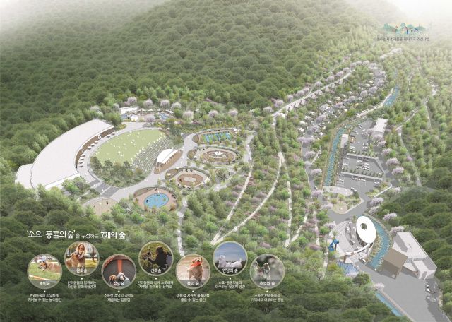 경기 북부권역 반려동물 테마파크 조감도. 경기도 제공.
