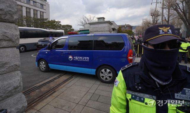 윤석열 대통령 탄핵심판 최종 변론일, 헌법재판소 모습 [포토뉴스]
