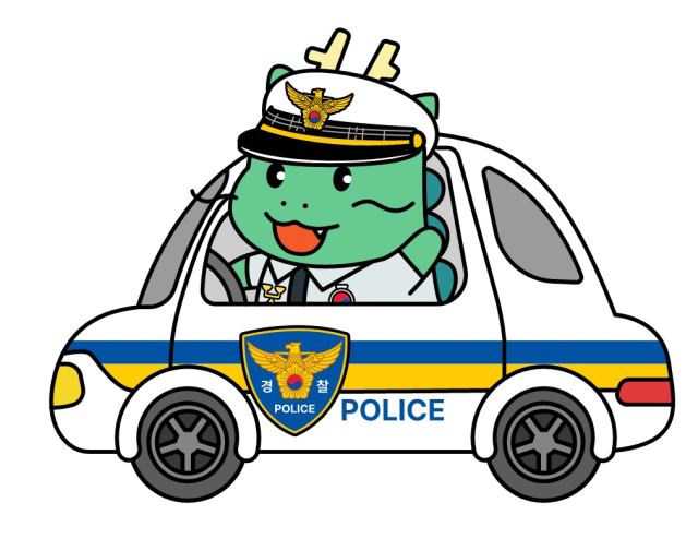 용인동부경찰서 교통경찰 ‘지켜용’ 캐릭터. 용인특례시 제공