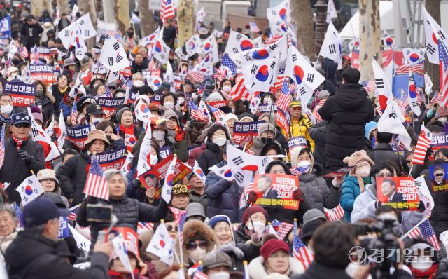 윤석열 대통령 탄핵심판 최종 변론일, 헌법재판소 모습 [포토뉴스]