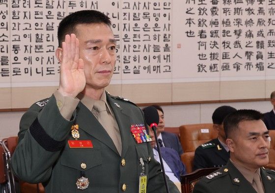 임성근 전 해병대1사단장. 연합뉴스