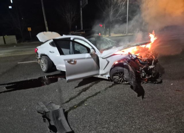 최성근 팀장은 지난 4일 안양시 동안구 호계동 덕고개 사거리에서 교통사고를 목격했다. 안양시 제공.