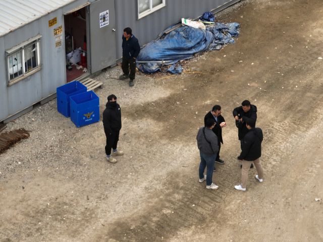 ‘안성 교량 붕괴’ 현장 합동감식 [포토뉴스]