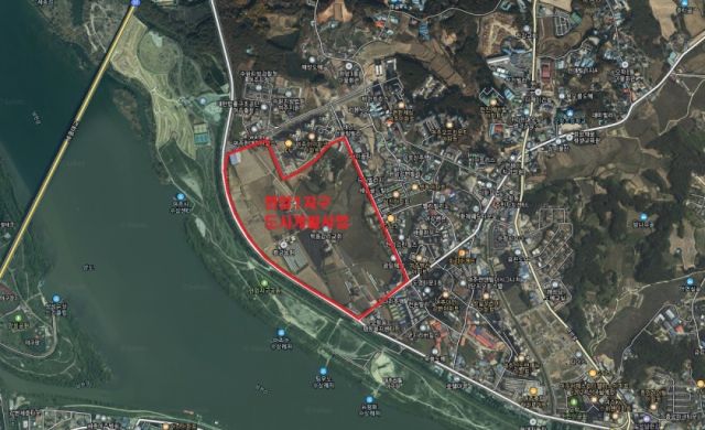 여주시 현암1지구 도시개발사업 조감도. 여주시 제공