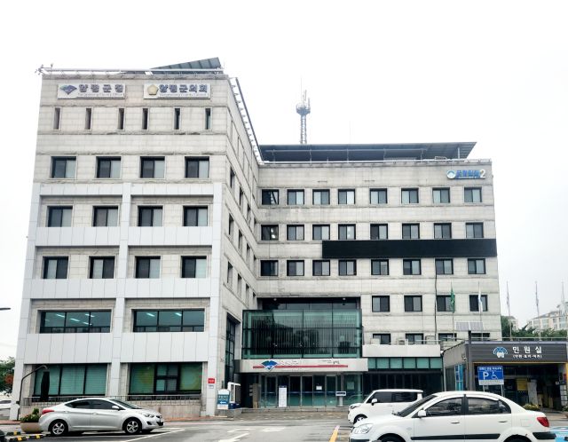 양평군청 전경. 황선주기자