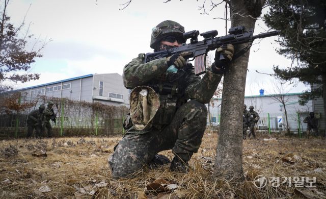 육군 제51보병사단과 700특공연대, 도시지역 탐색격멸작전 [포토뉴스]