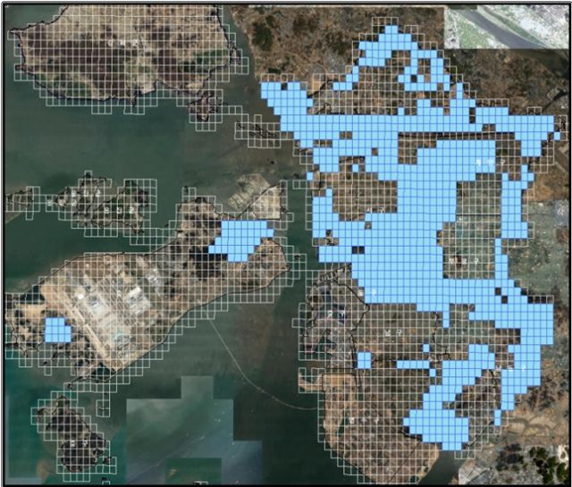2025년 추가로 구축되는 고정밀 전자지도(105.75㎢). 시 제공