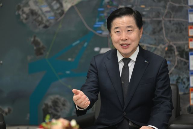 이경규 인천항만공사 사장. 조병석기자