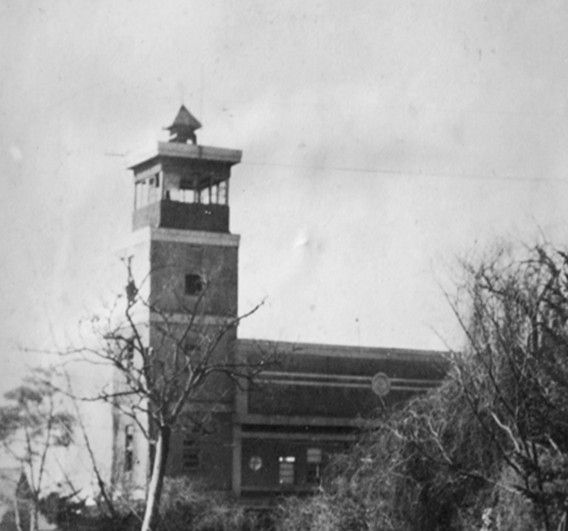 1921년 안성지역에 건립된 망루 소방 사이렌. 안성소방서 제공