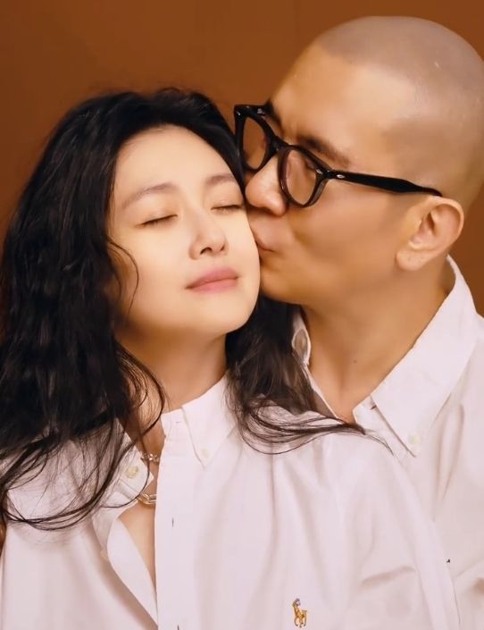 쉬시위안(왼쪽)과 구준엽. 쉬시위안 인스타그램 갈무리