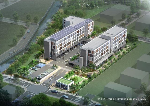 경기주택도시공사(GH)의 연천BIX 경기행복주택 조감도. GH 제공