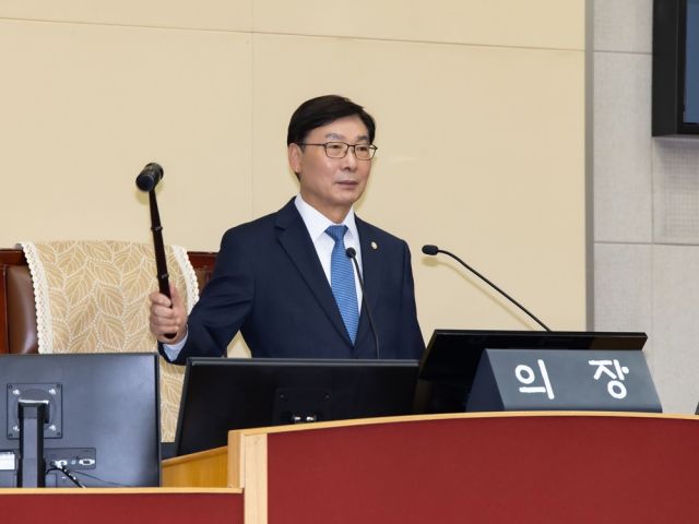 부천시의회 김병전 의장. 의회 사무국 제공