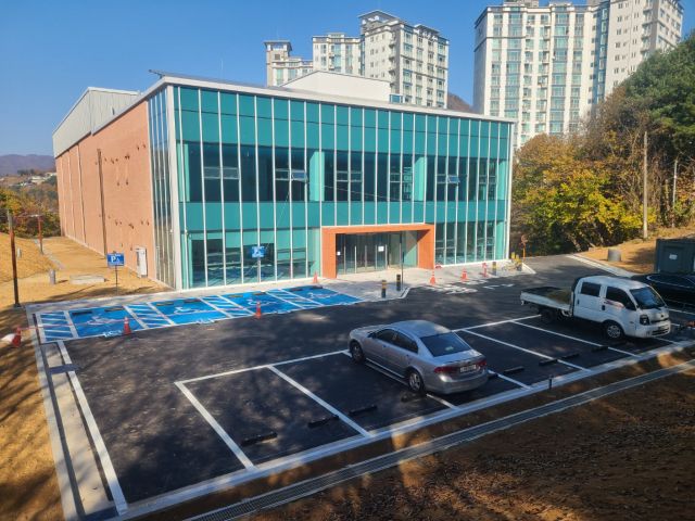 가평군 반다비 체육센터 전경. 가평군 제공