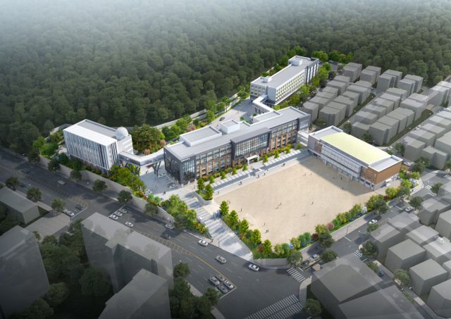 (가칭)분당중앙과학고 조감도. 성남시 제공