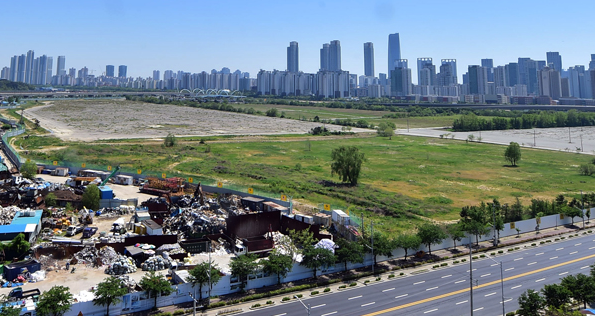 인천 연수구 송도테마파크 부지. 연수구 제공