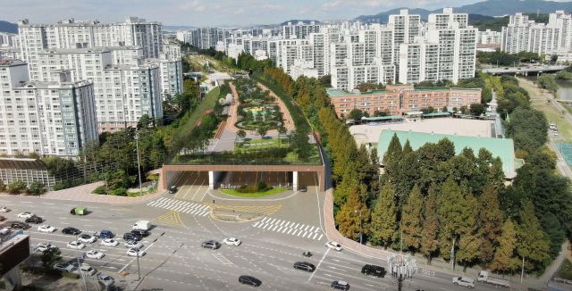 분당수서로 2단계 사업 조감도. 성남시 제공