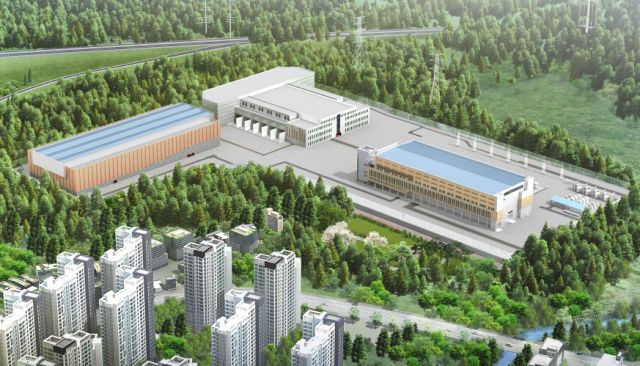 동서울변전소 옥내화 후 예상 조감도.한전HVDC 제공