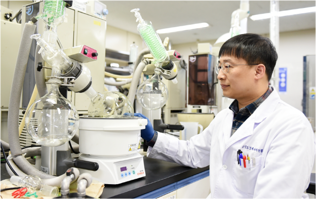 경기도경제과학진흥원과 한국과학기술연구원 공동 연구팀이 천연물과 금 나노 기술을 결합해 알츠하이머 치매 질환에 개선효과가 있는 후보물질을 발견했다. 경과원 제공