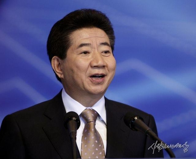 고(故) 노무현 전 대통령. 노무현사료관