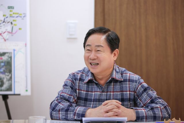 주광덕 남양주시장. 남양주시 제공