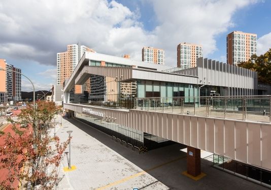 남사스포츠센터 전경. 용인도시공사 제공