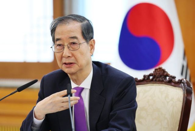 한덕수 대통령 권한대행 국무총리. 연합뉴스