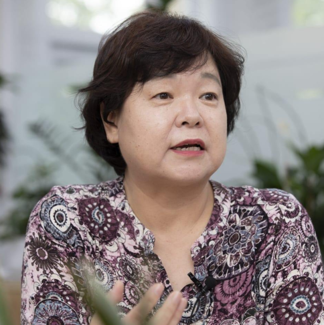 윤명화 충암고 이사장. 윤명화 이사장 페이스북