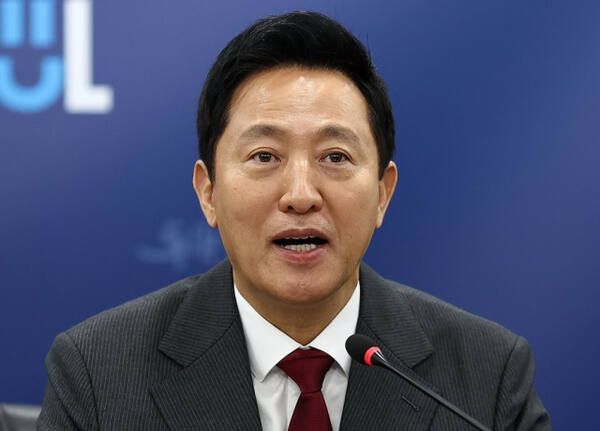 오세훈 서울시장. 연합뉴스