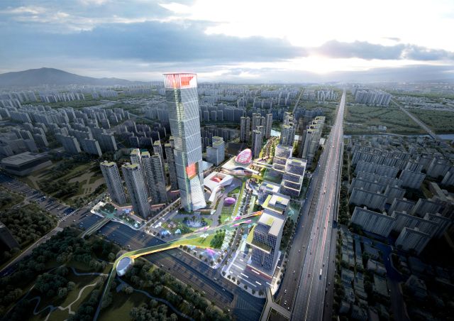 상동영상문화산업단지 조감도. 부천시 제공