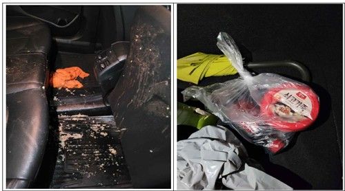 A씨의 범행 도구로 쓰인 '가짜 토사물'. 서울경찰청 제공