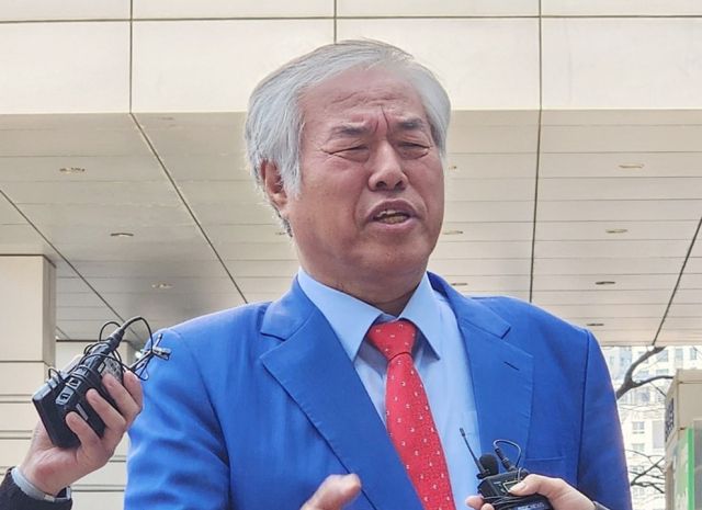 전광훈 사랑제일교회 목사. 연합뉴스