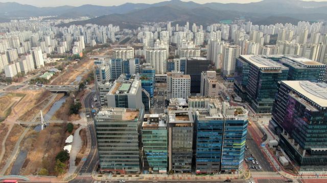 판교신도시 전경. 성남시 제공