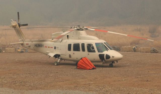 산불 진화 헬기. 연합뉴스