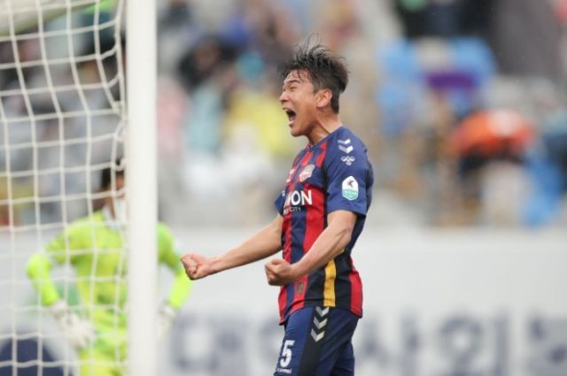 프로축구 K리그1 8라운드 MVP 수원FC 이현용.한국프로축구연맹 제공