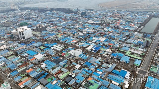 인천 남동산업단지 모습. 조병석기자